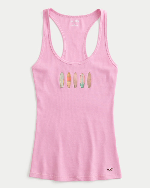 Surfboard Graphic Tank
