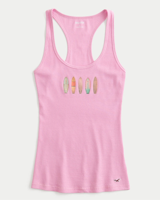 Surfboard Graphic Tank